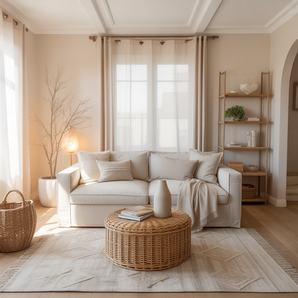 Soft Neutrals With Cozy Texture