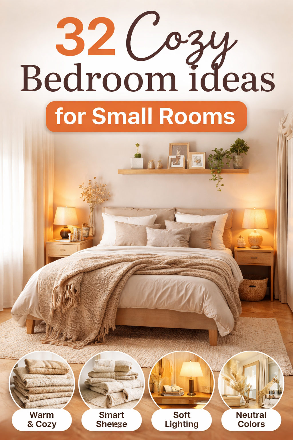 32 Cozy Bedroom Ideas for Small Rooms