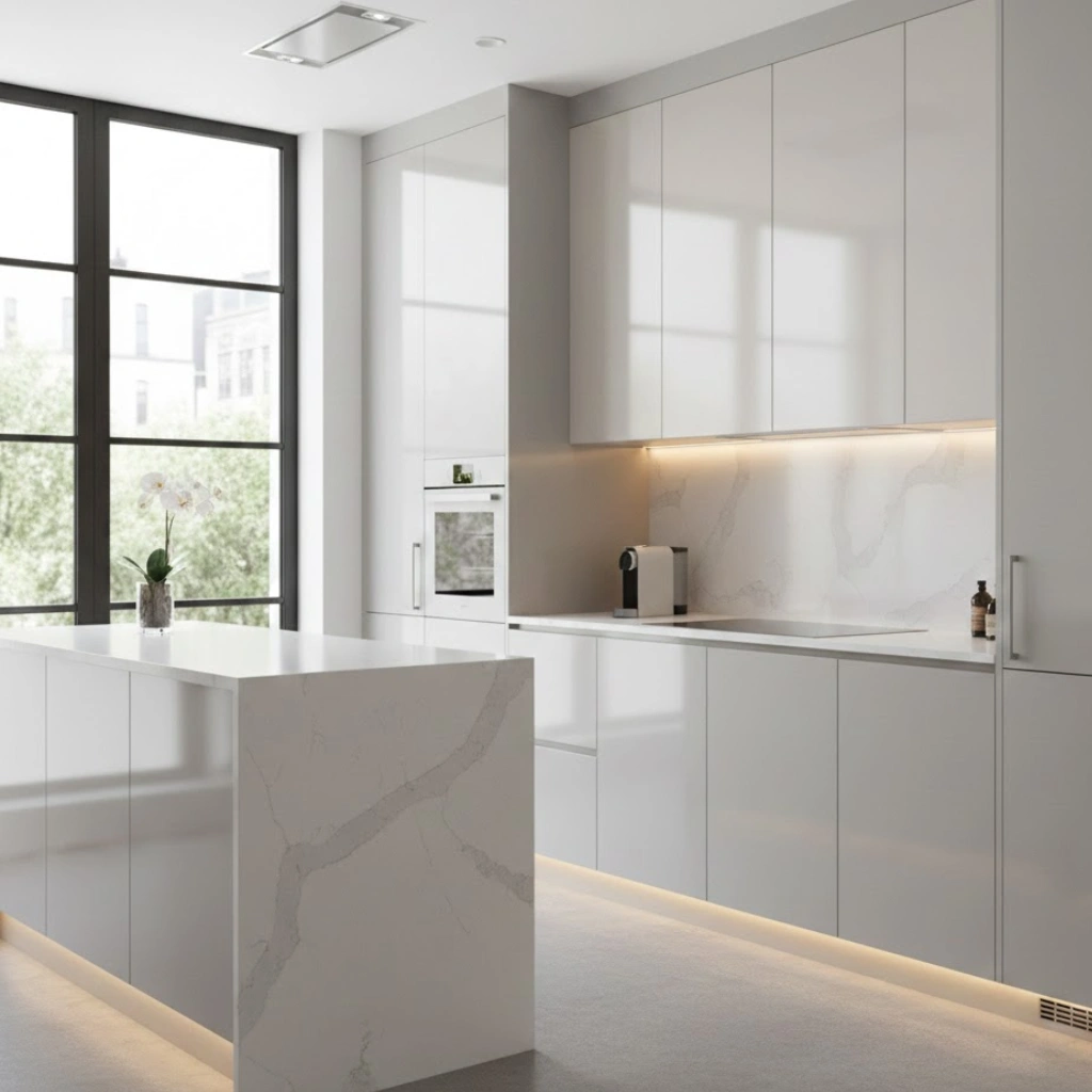 Small kitchen ideas modern design with sleek cabinets and minimalist contemporary style