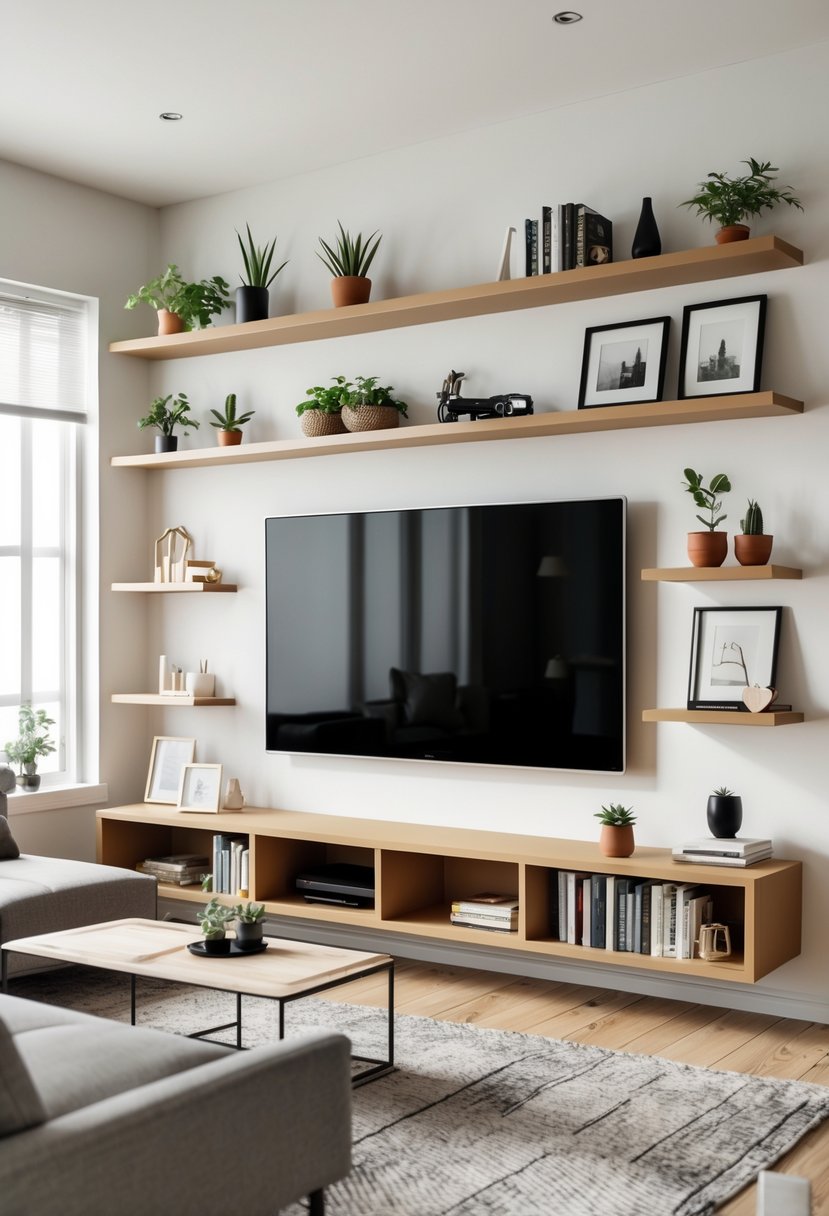 Living Room TV Wall Ideas