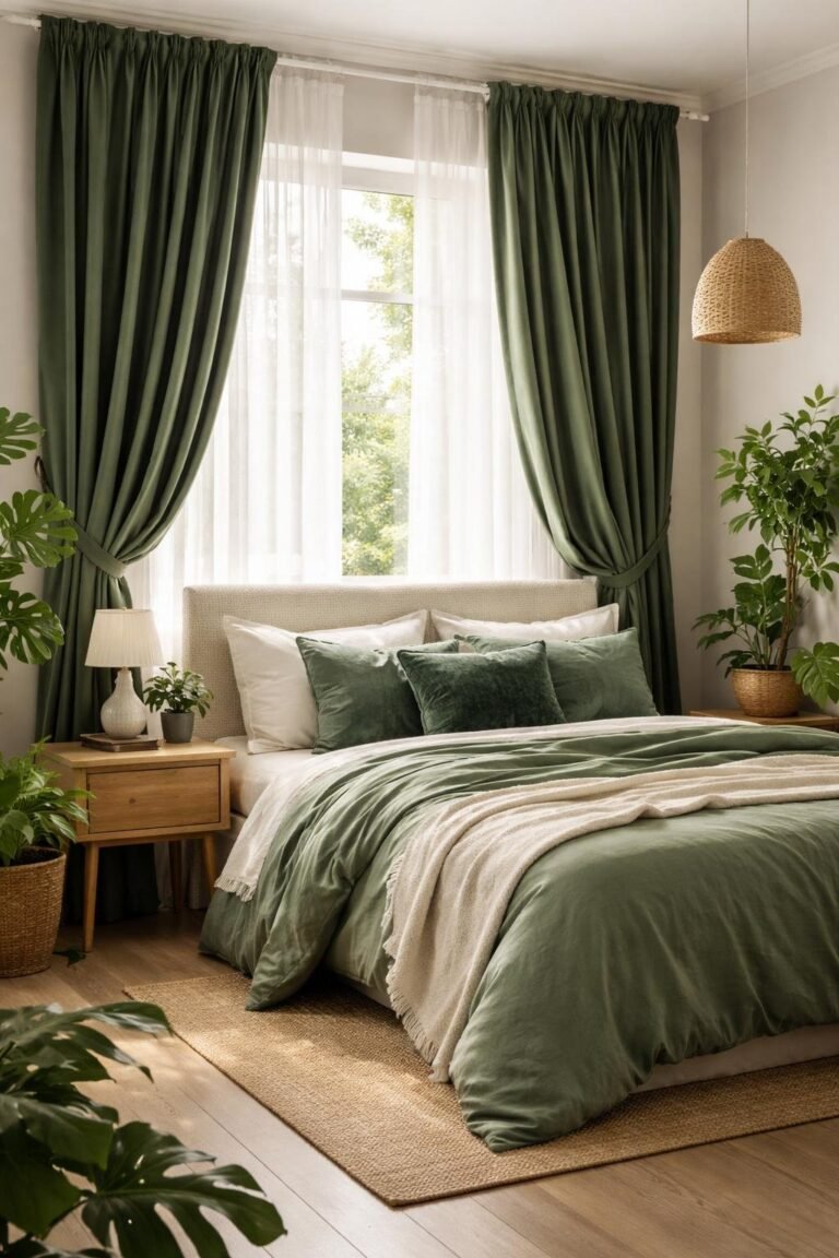 Green Bedroom Ideas