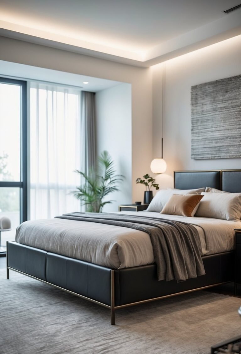 Metal frame bedroom ideas