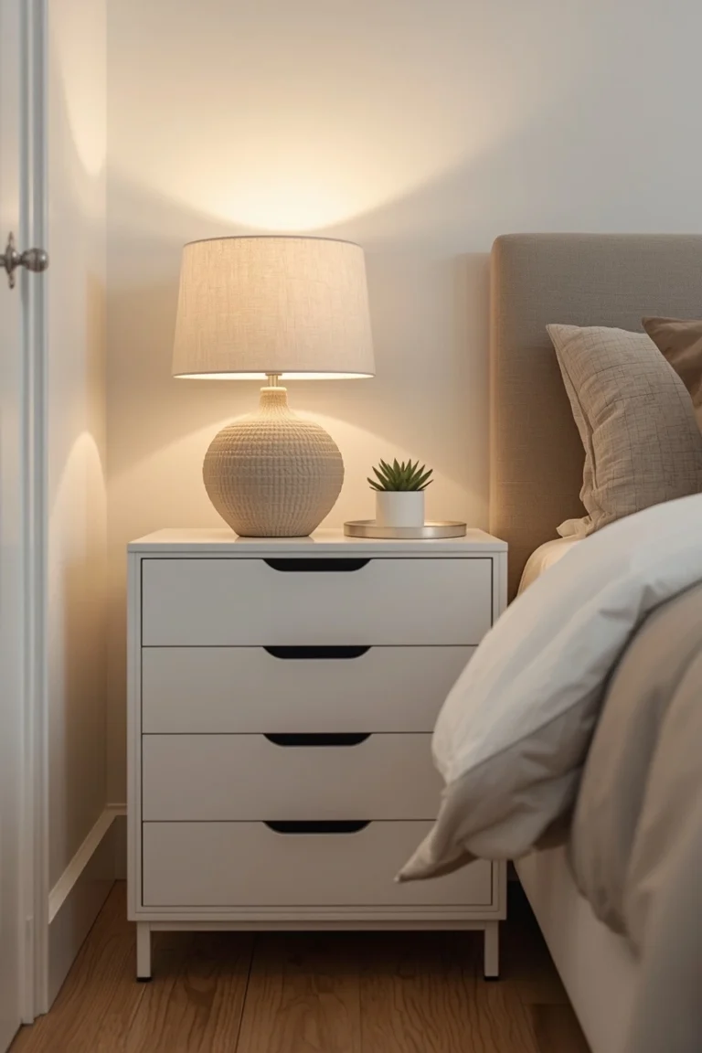 IKEA DIY storage hacks using the HEMNES daybed with storage drawers and pull out trundle in a small bedroom to maximize space