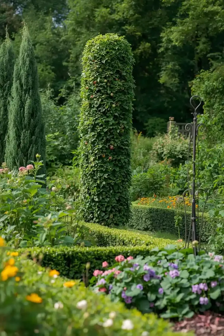 edible landscape small garden design ideas blending fruit trees herbs and vegetables in a beautiful backyard