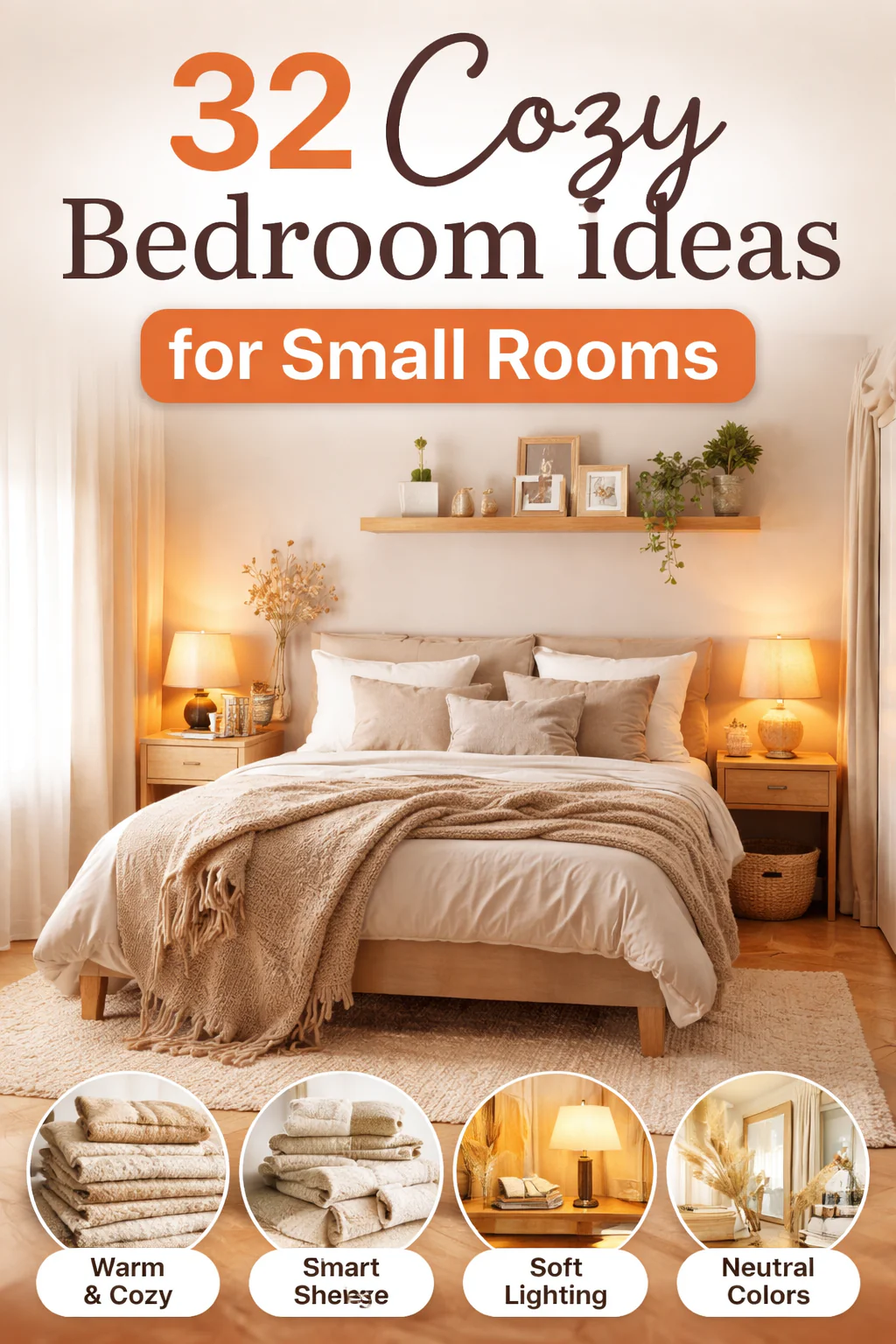 32 Cozy Bedroom Ideas for Small Rooms