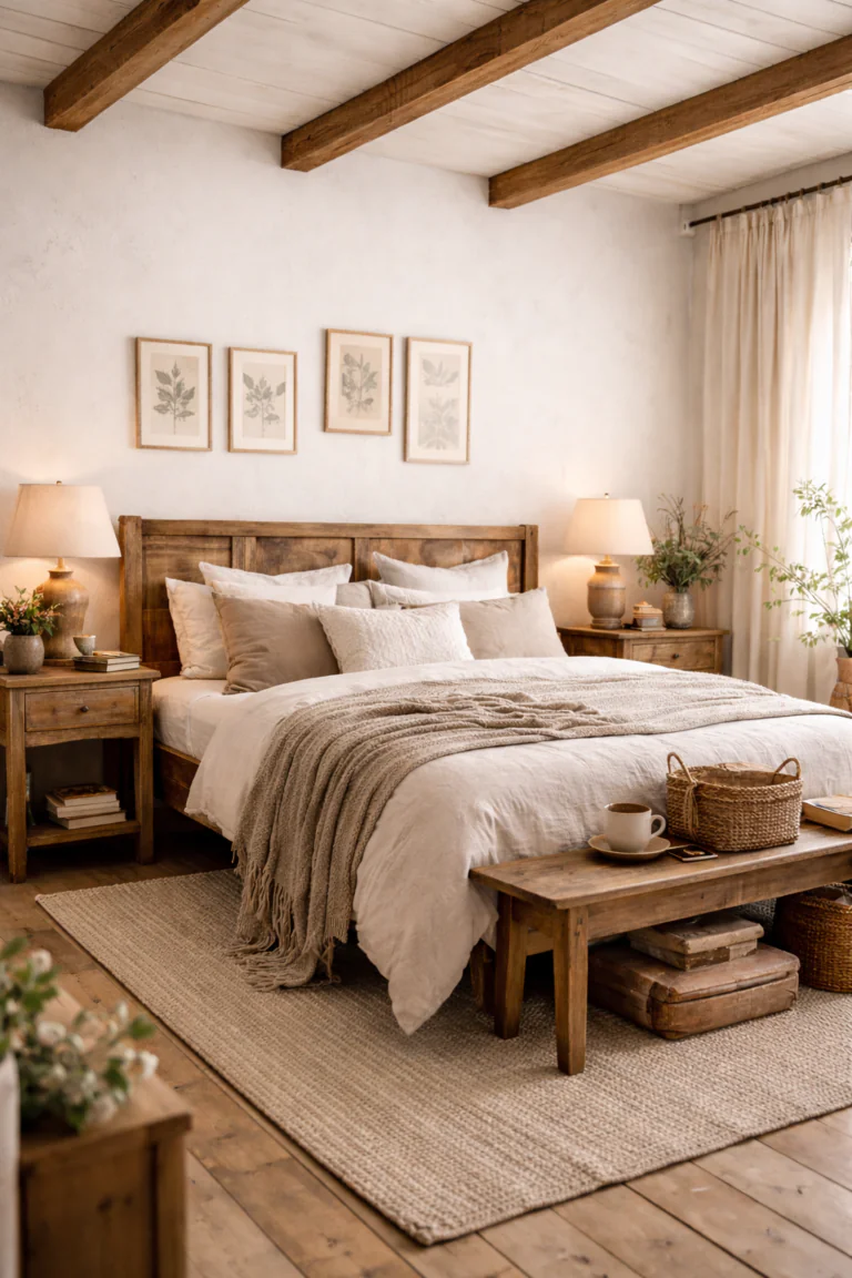 20 Earthy Cottage Bedroom Ideas