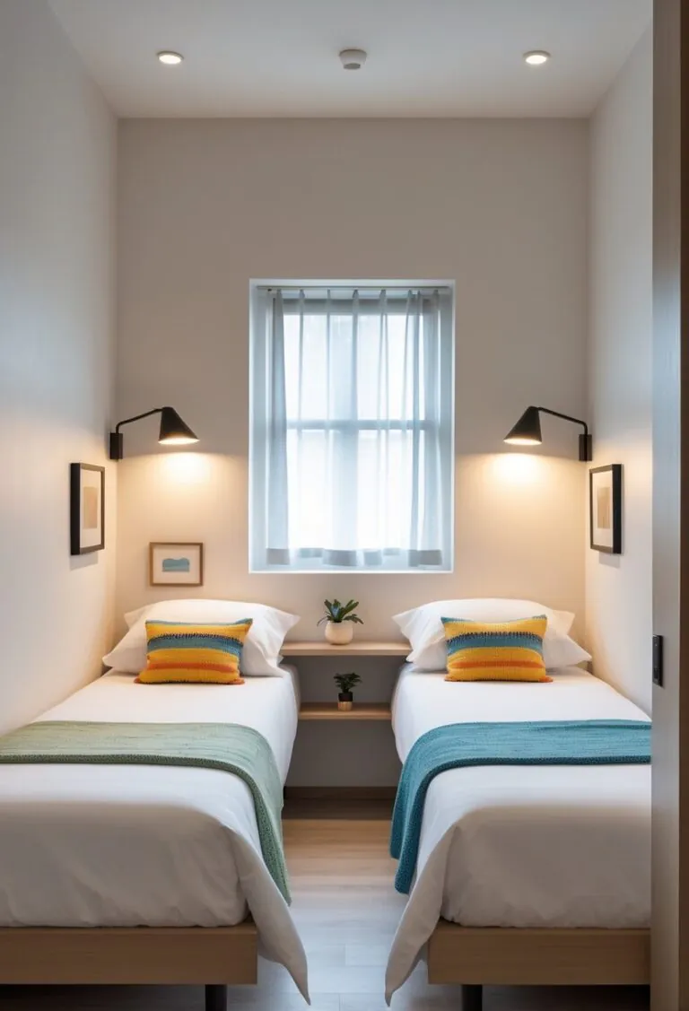 Twin Bedroom Ideas for Small Room